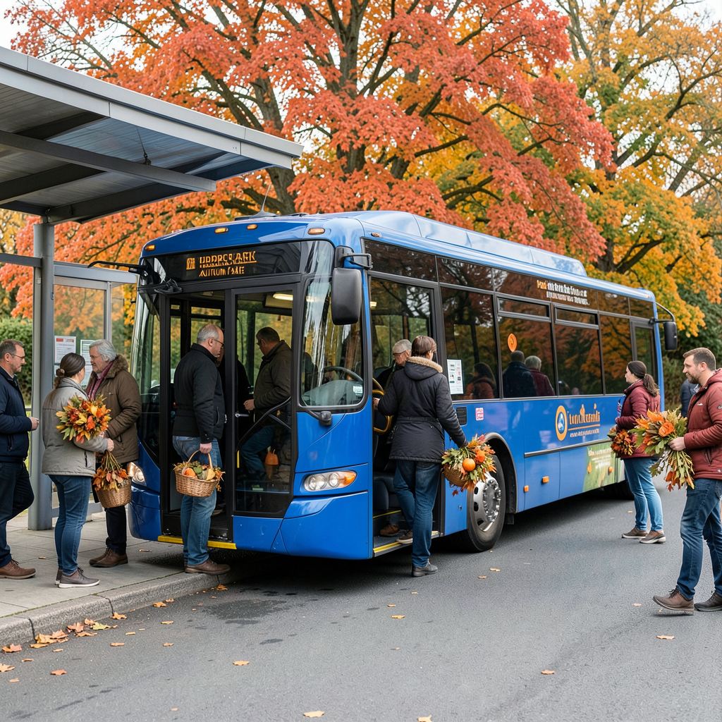 Free shuttle to Harcourt Arboretum Autumn Fair on October 24